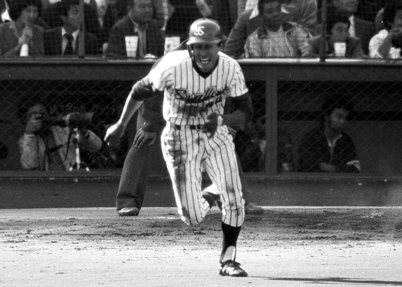 78年、ヤクルト時代の水谷