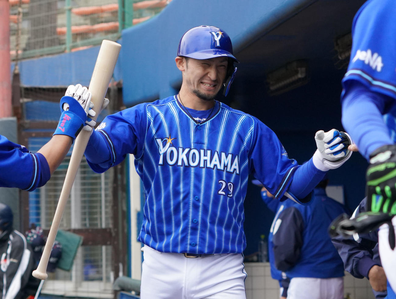 DeNA伊藤光（2021年2月17日撮影）