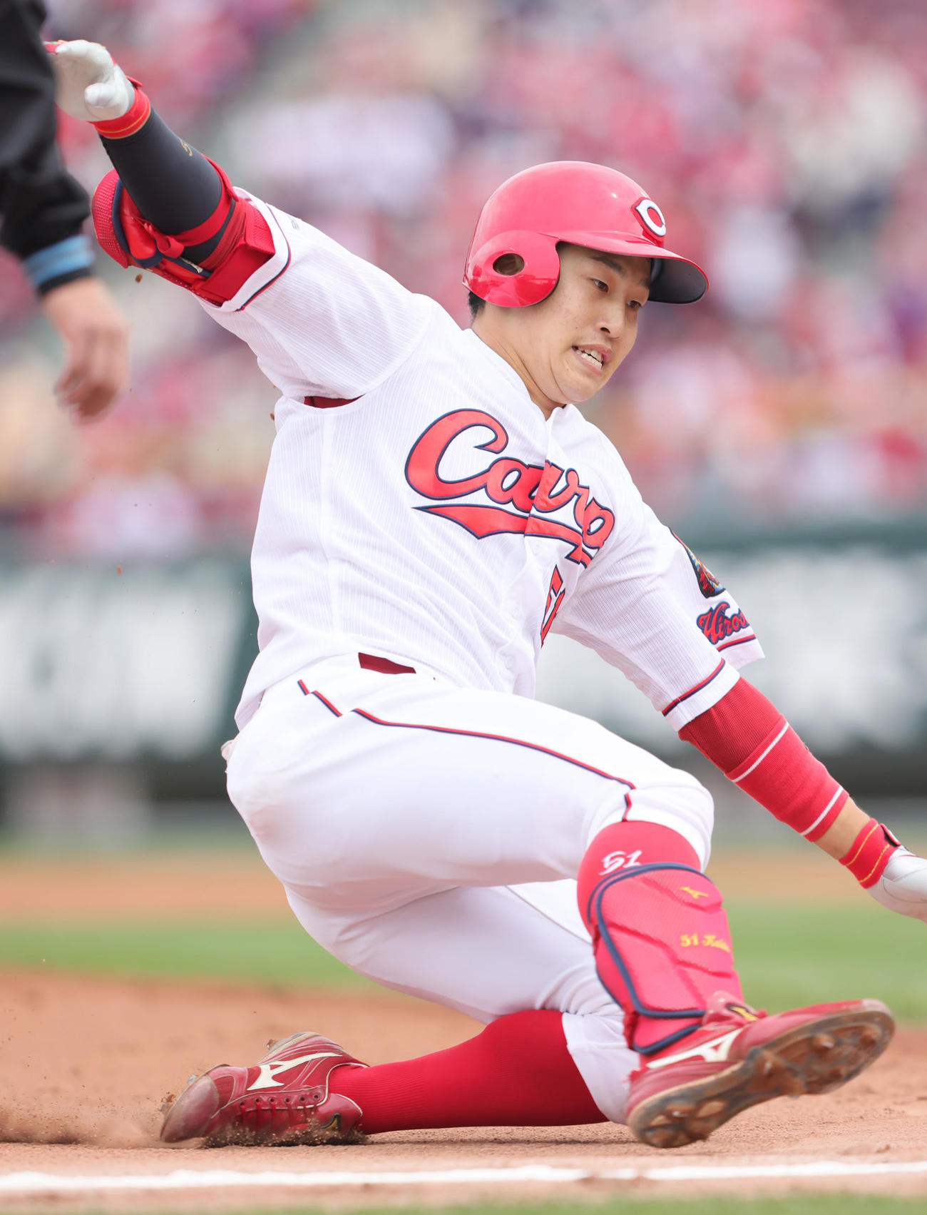 広島小園海斗（2021年5月5日撮影）