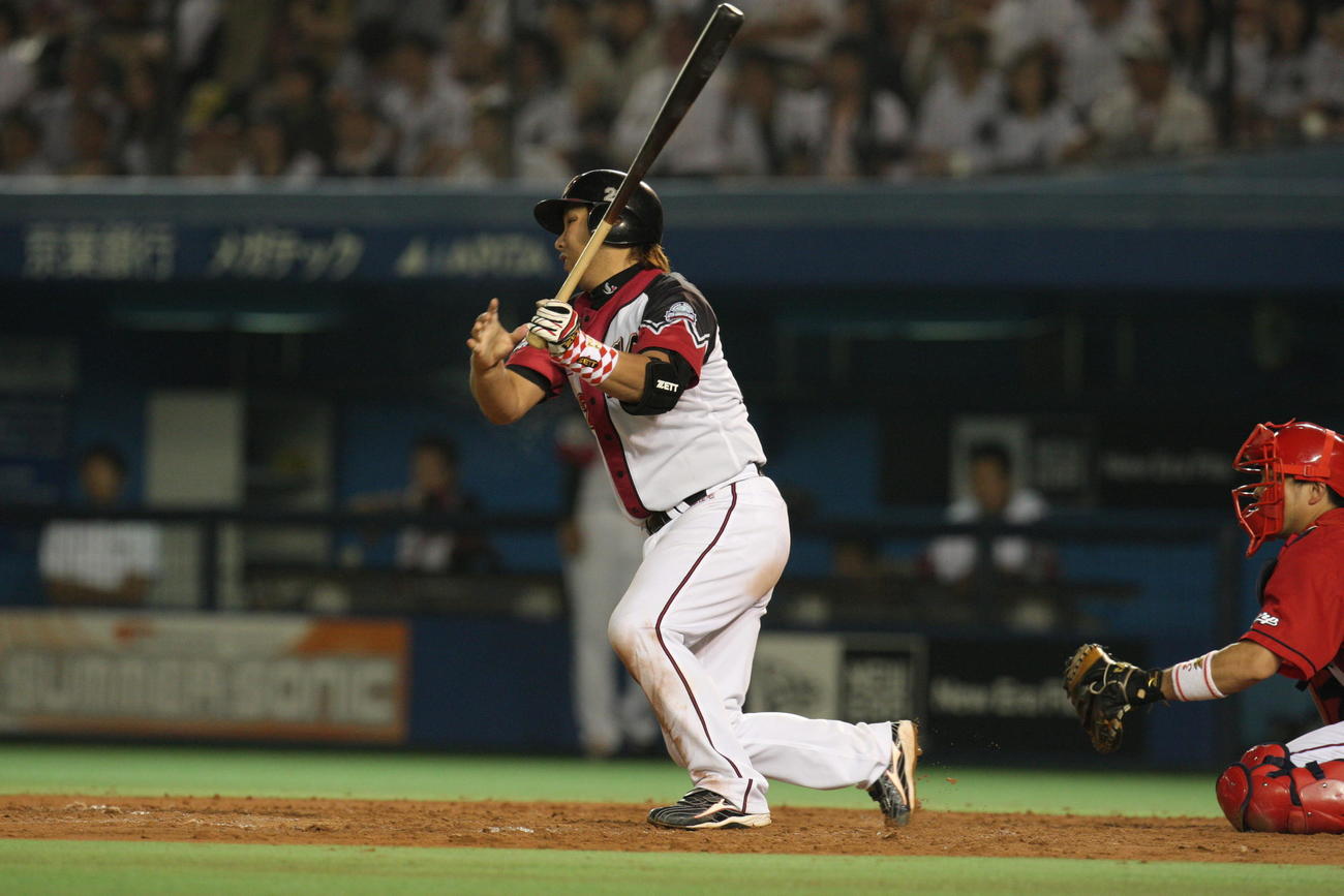 里崎智也氏（2009年6月11日）