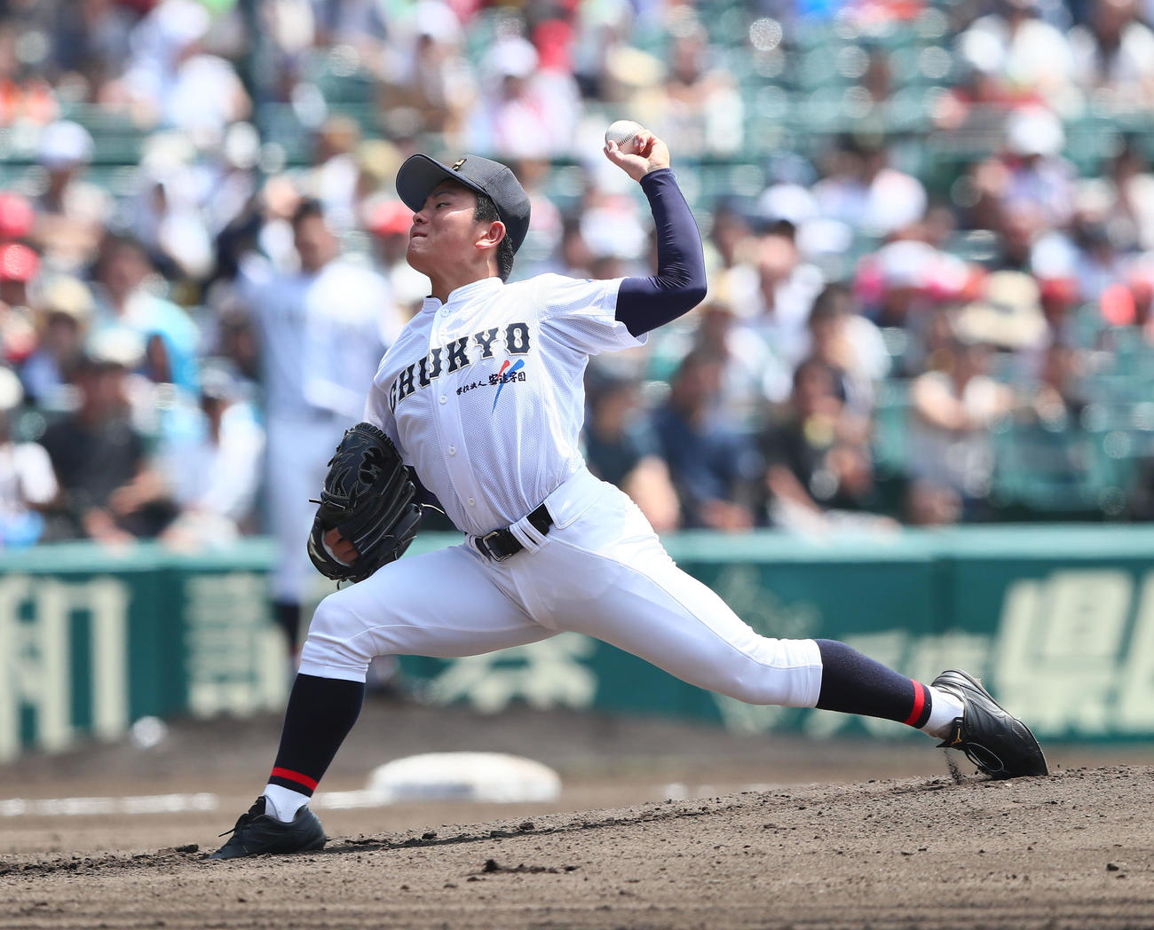 中京学院大中京時代の不後祐将投手（2019年8月16日）