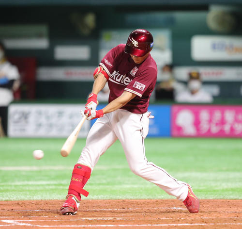 絶対ランナーかえそうと 楽天小深田大翔 開幕戦以来のタイムリー プロ野球写真ニュース 日刊スポーツ