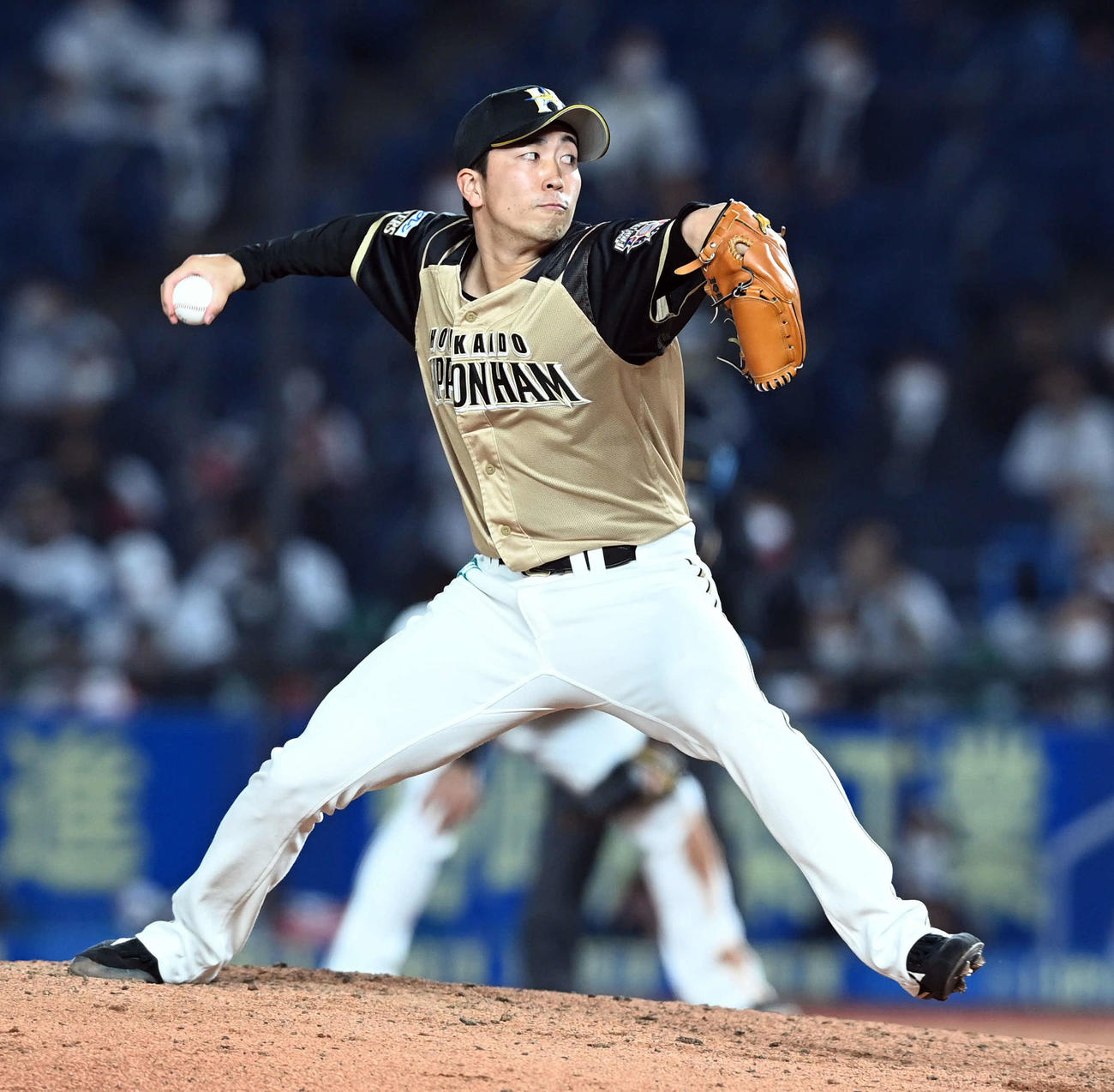 日本ハム井口和朋（2021年4月21日撮影）