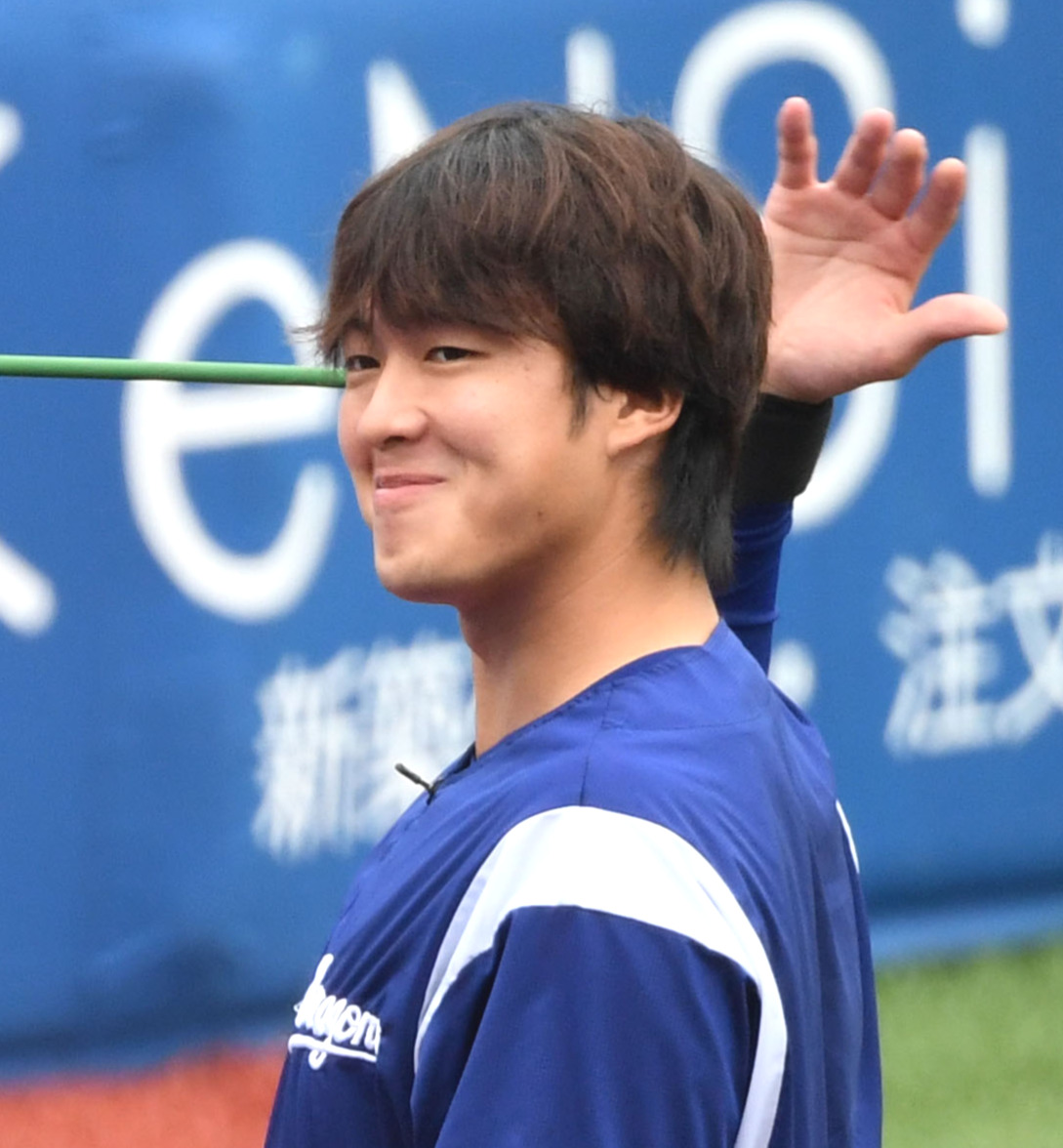 中日梅津晃大（2021年5月20日撮影）