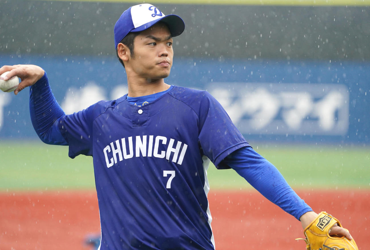 中日根尾昂（2021年5月19日撮影）