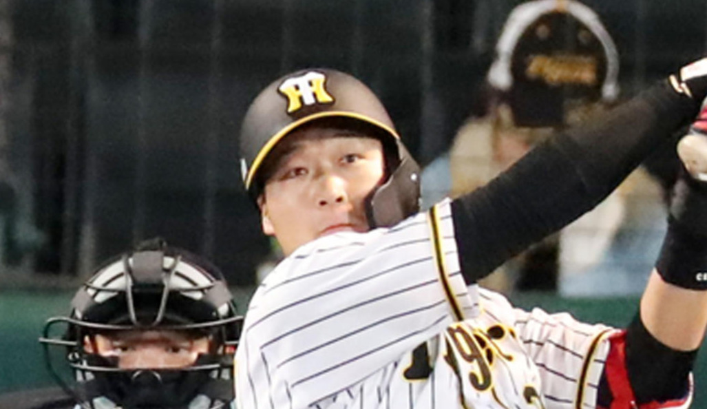 阪神大山悠輔（2021年4月23日撮影）