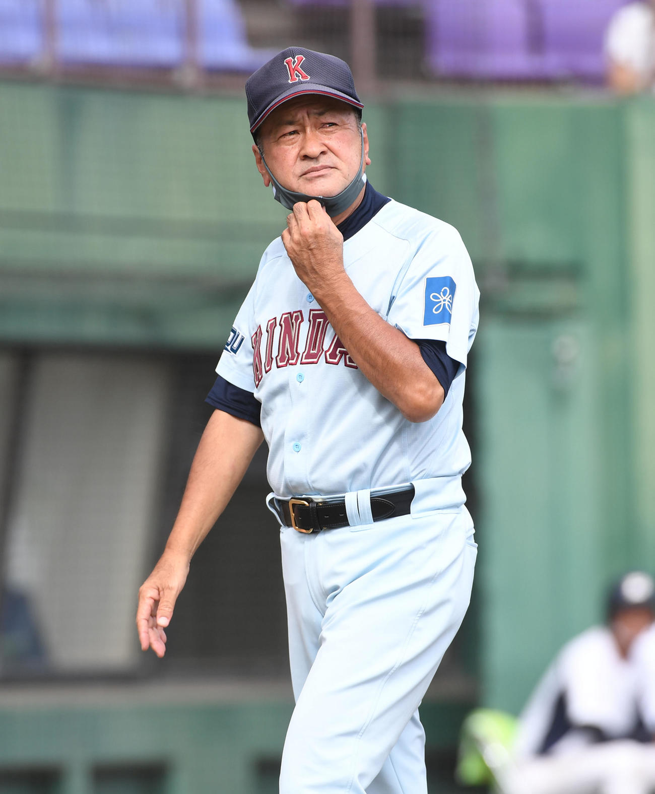 近大・田中秀昌監督（2020年9月6日撮影）