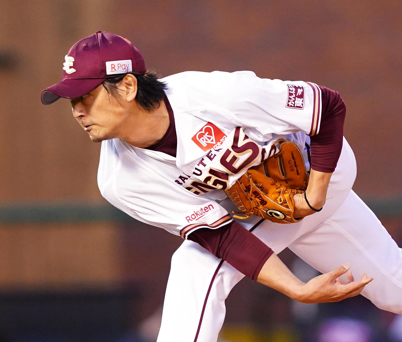 楽天涌井秀章（2021年4月30日撮影）