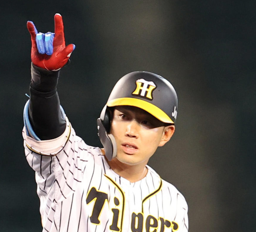 阪神糸原健斗（21年5月撮影）