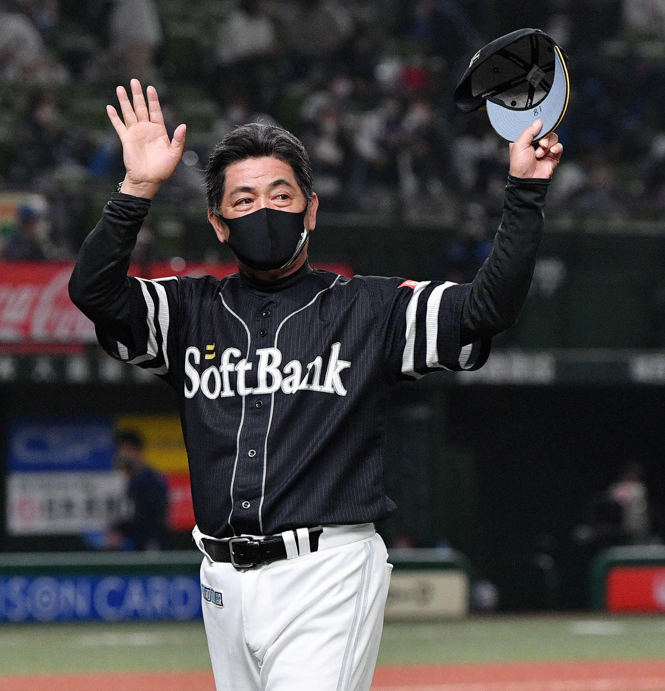 ソフトバンク工藤公康監督（2021年5月18日撮影）　