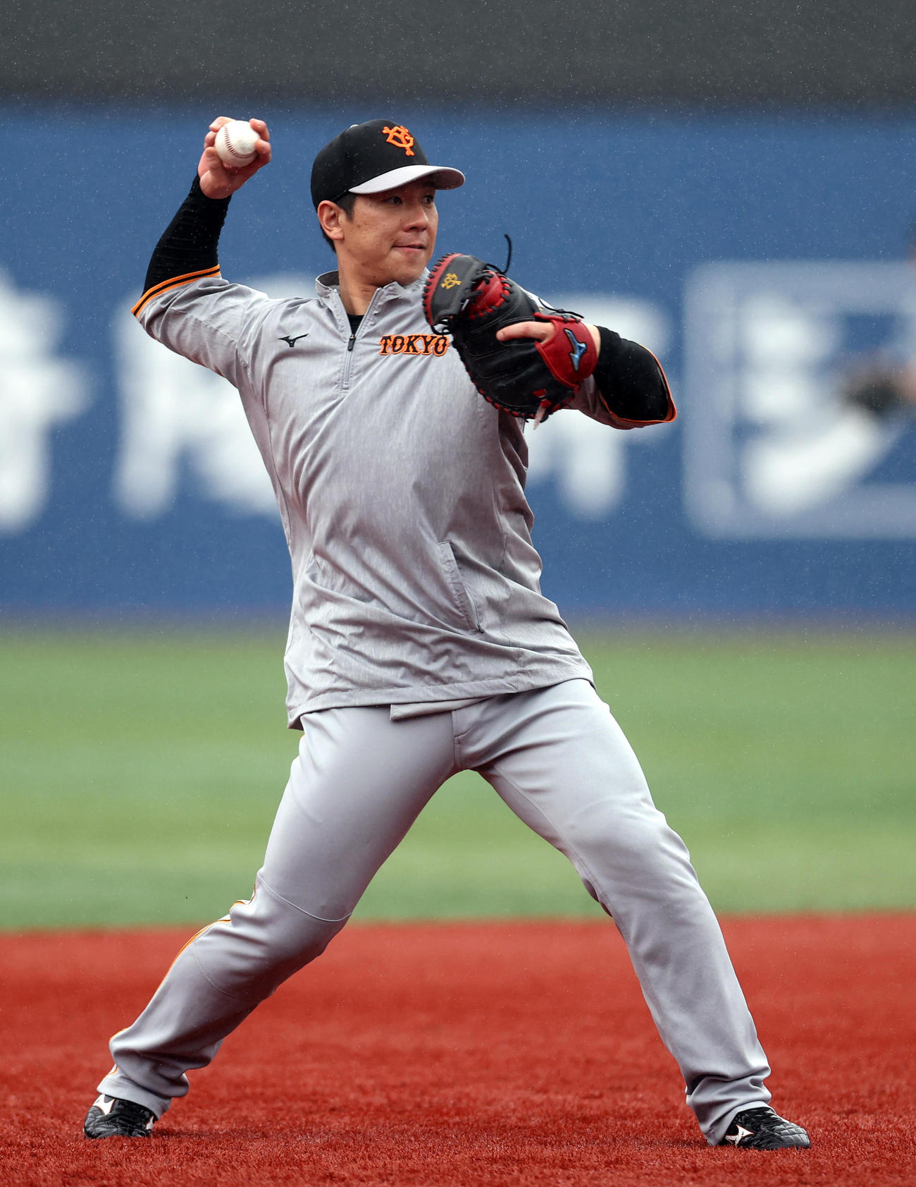 巨人炭谷銀仁朗（2021年5月13日撮影）