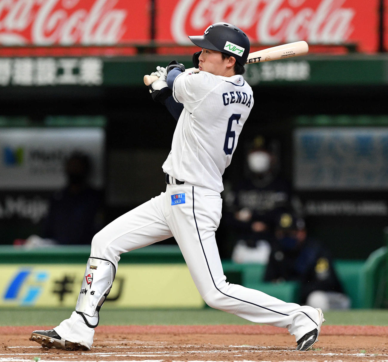 西武源田壮亮（2021年5月4日撮影）