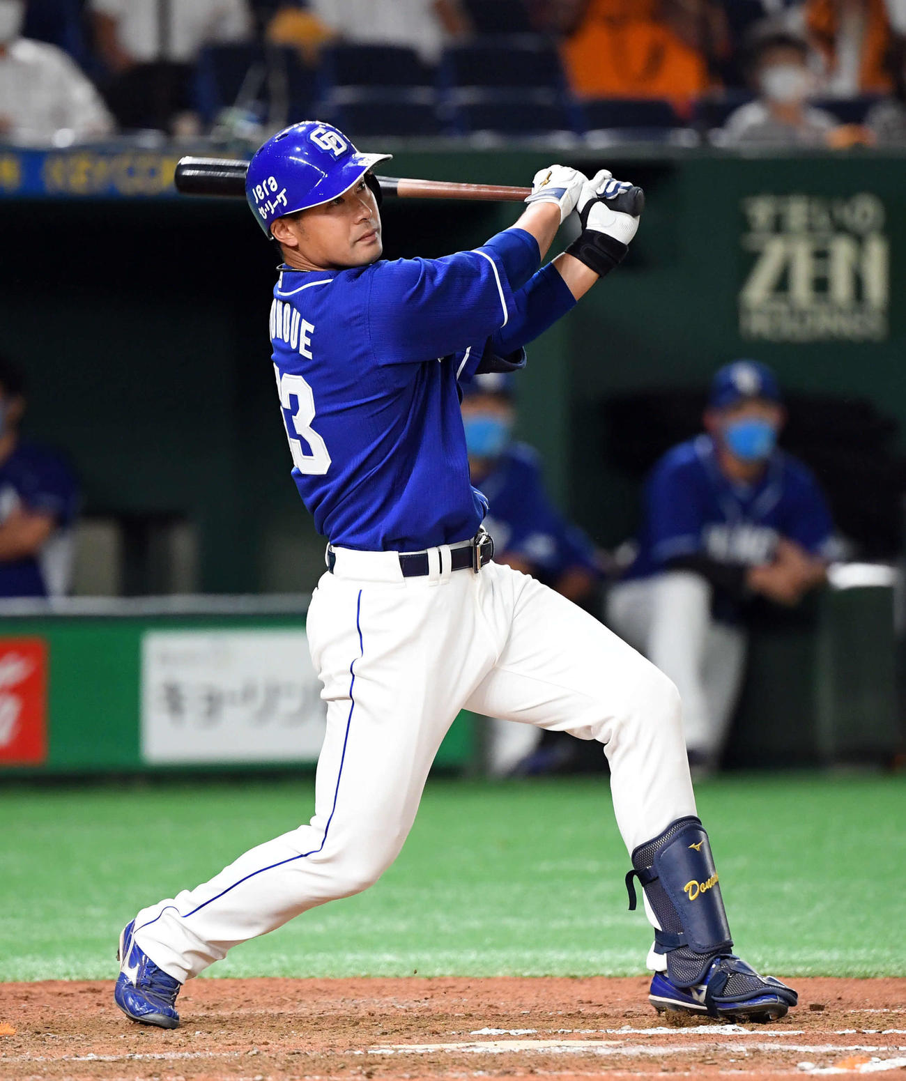 中日堂上直倫（2020年8月28日撮影）