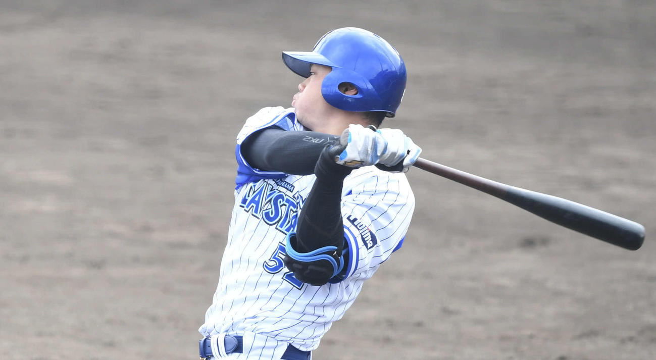 DeNA細川成也（2020年3月27日撮影）