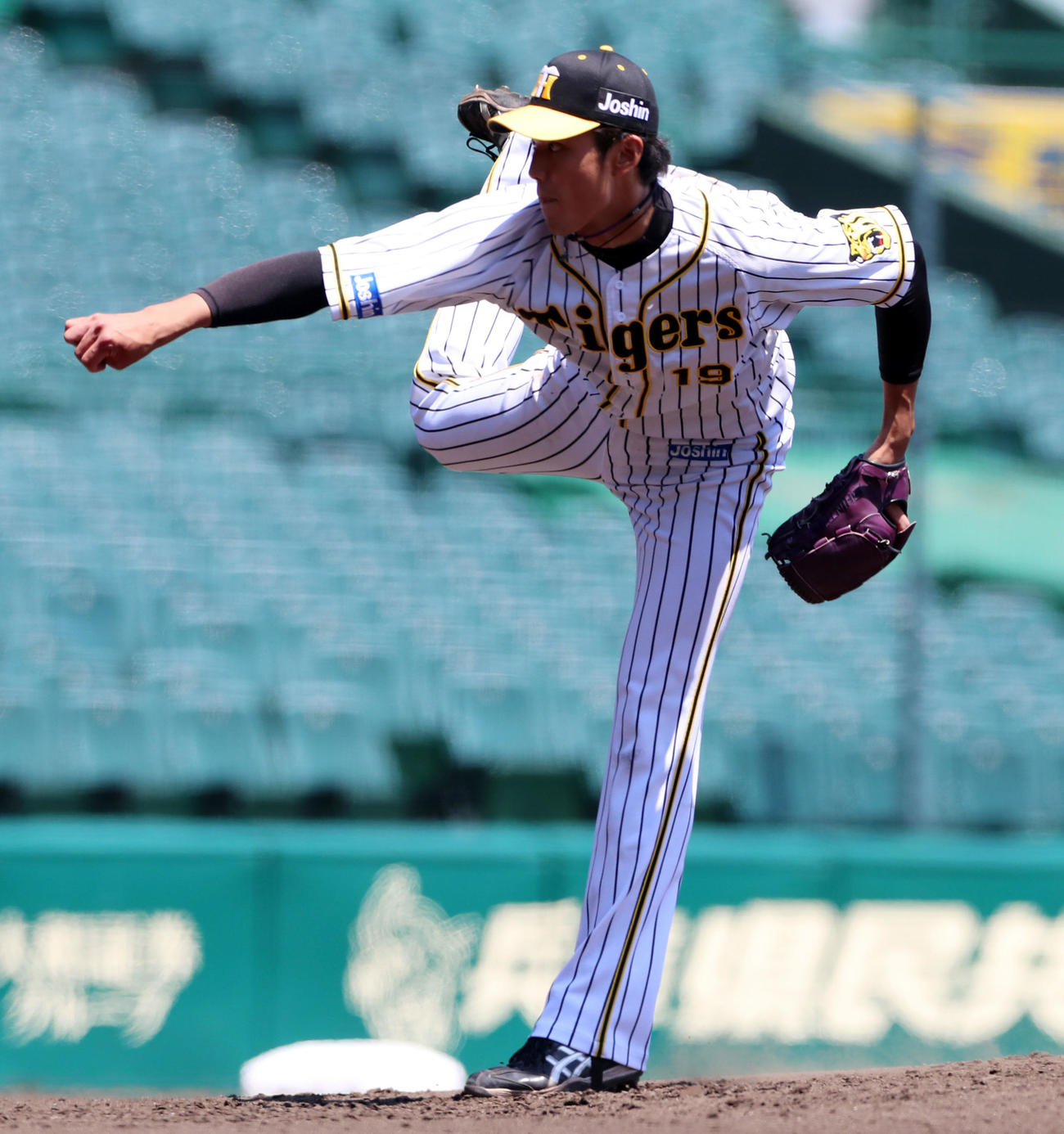 阪神対巨人　巨人戦に先発する藤浪（撮影・加藤哉）