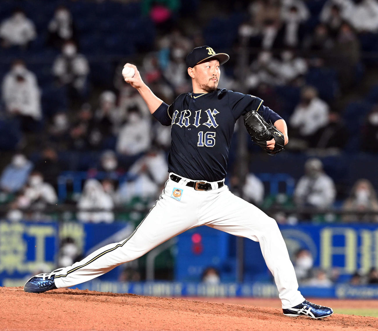 オリックス平野佳寿（2021年4月8日撮影）