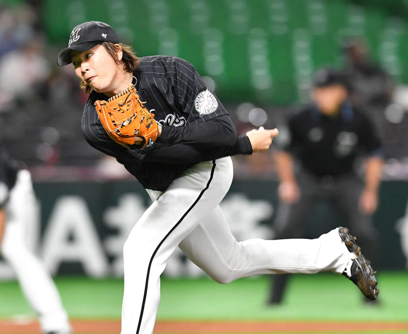 ロッテ二木（2021年5月11日撮影）