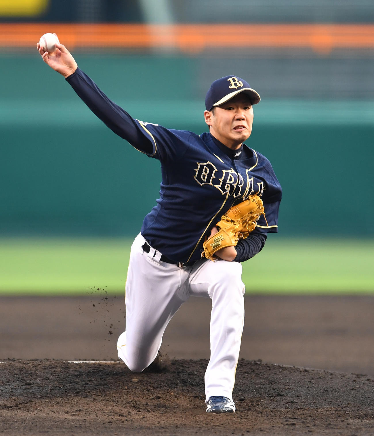 阪神との交流戦で先発したオリックス時代の西勇輝（16年6月撮影）