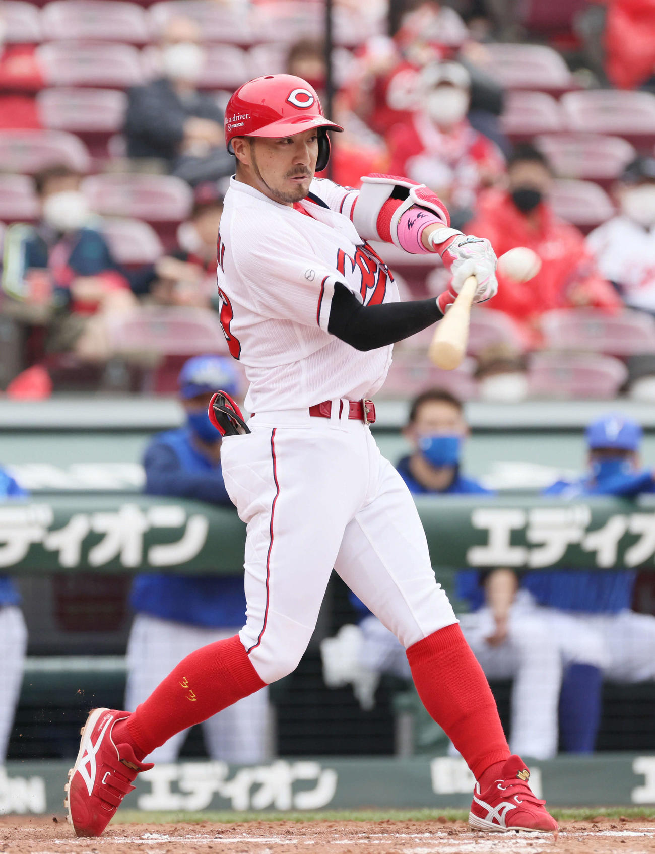 広島菊池涼介（21年5月16日撮影）