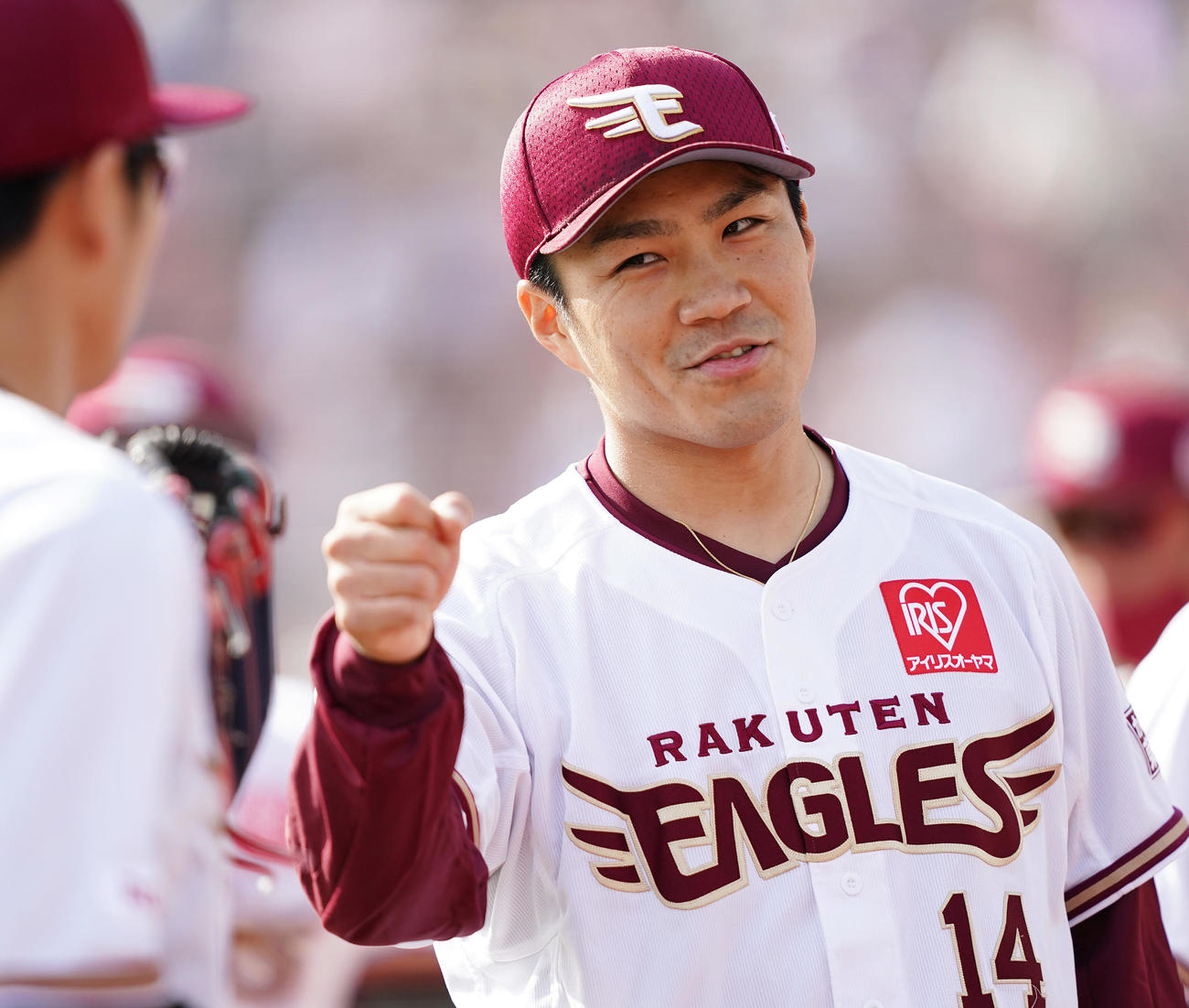 楽天則本昂大（2021年5月12日撮影）