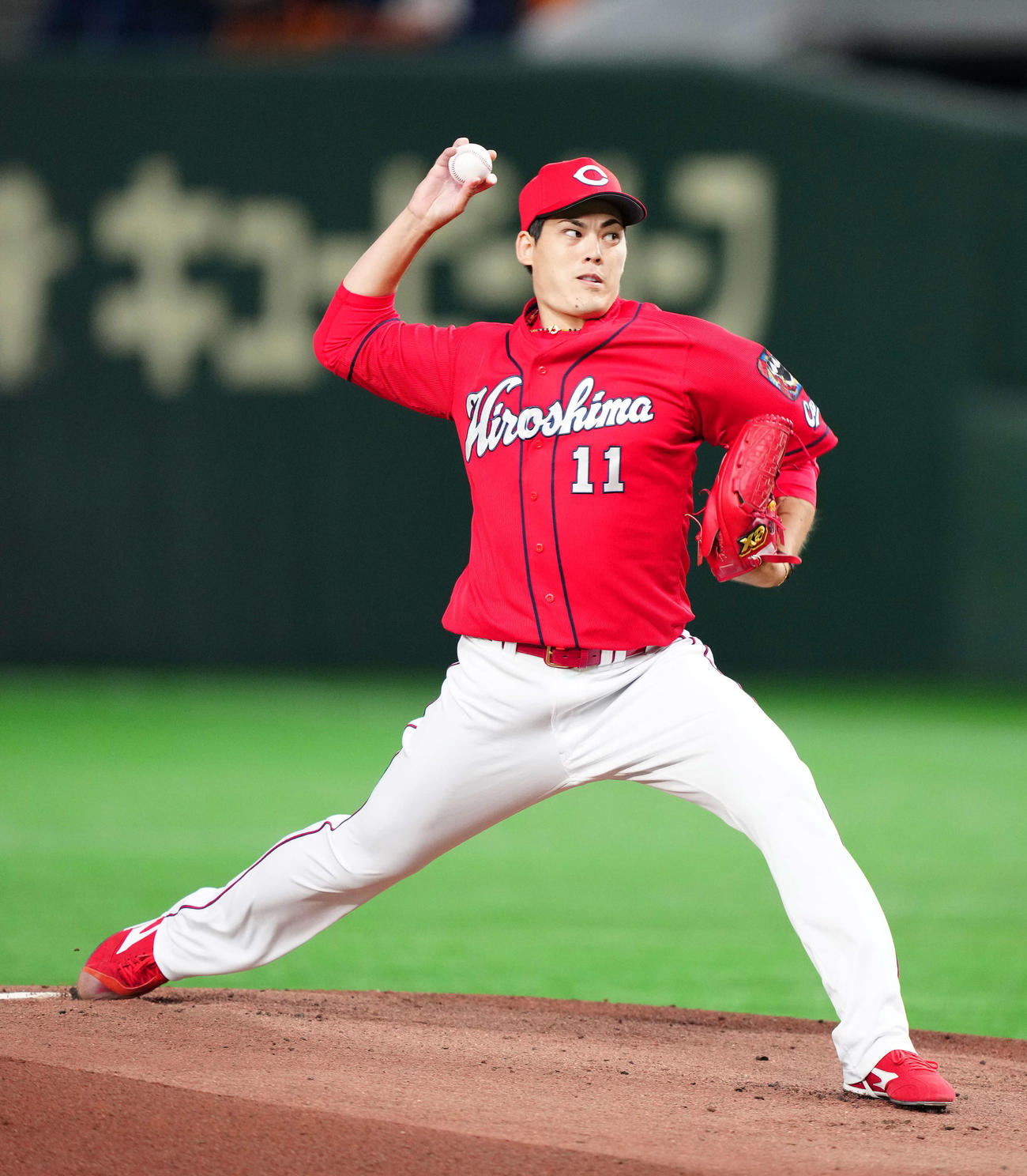 広島九里亜蓮（2021年5月19日撮影）