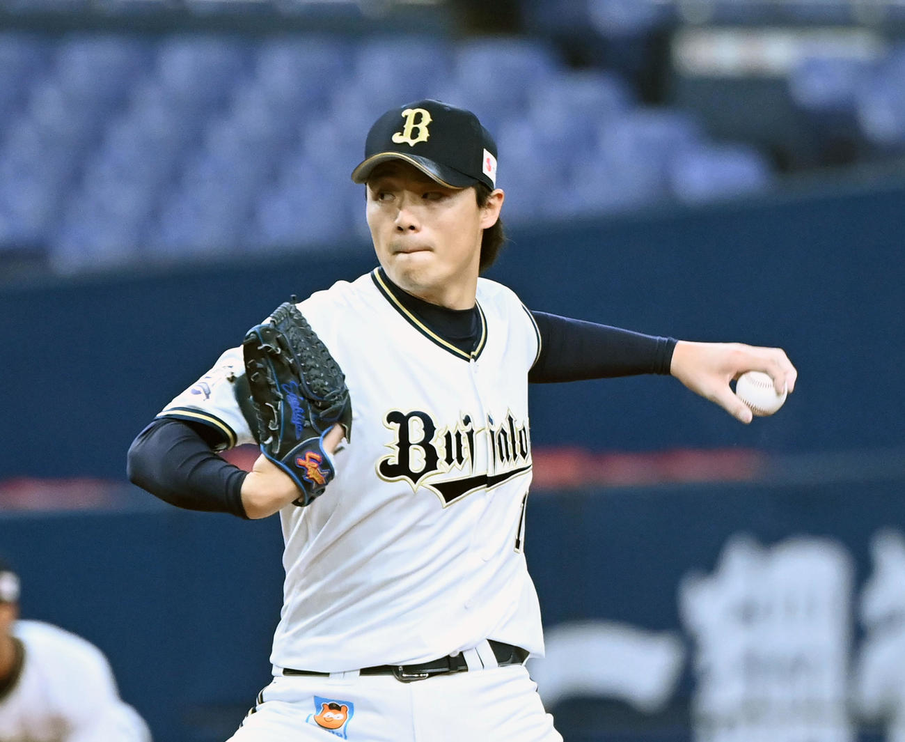 オリックス山崎福也（2021年5月2日撮影）