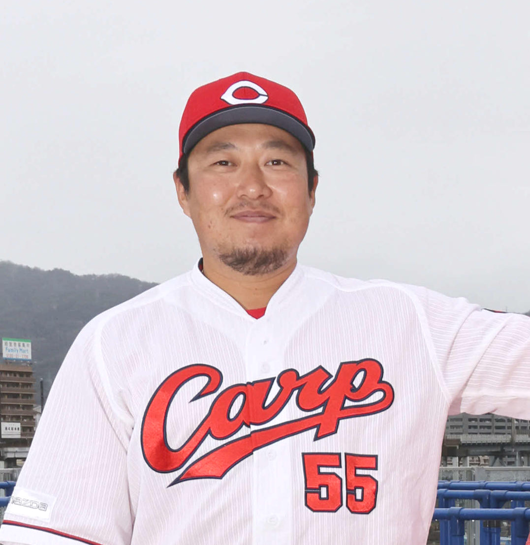 広島松山竜平（2021年3月21日撮影）