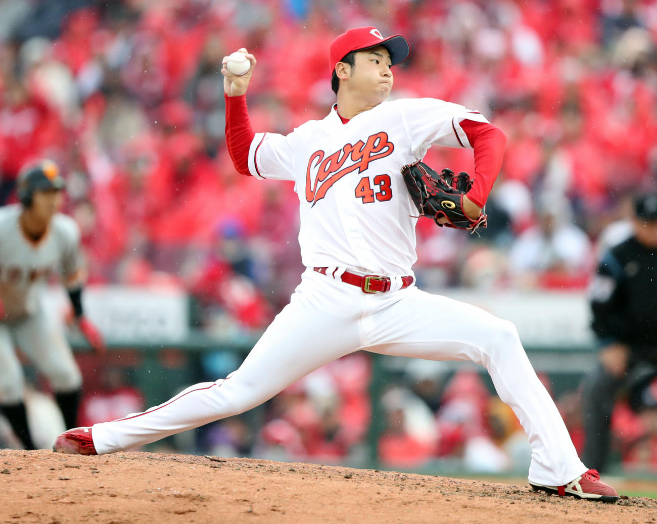 広島島内颯太郎（2019年3月31日撮影）