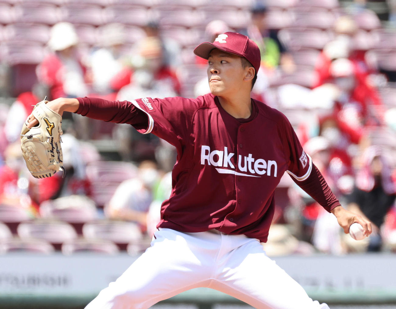 楽天早川隆久（2021年6月6日撮影）