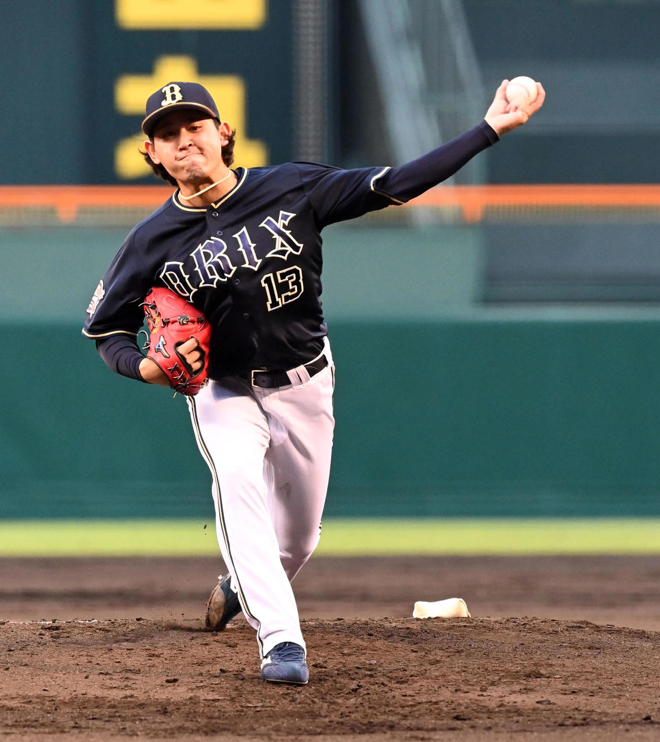 オリックスの宮城＝2021年6月2日