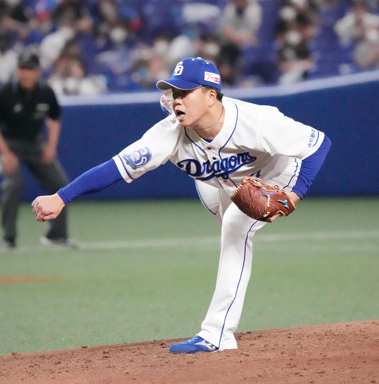 中日柳裕也（2021年6月1日）