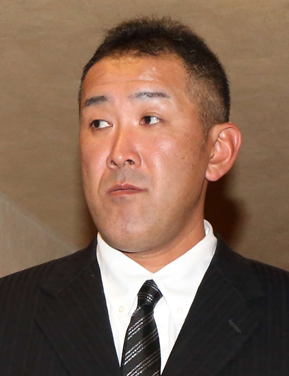 巨人OB総会　巨人OB会懇親会に出席した門倉健氏＝2015年12月6日