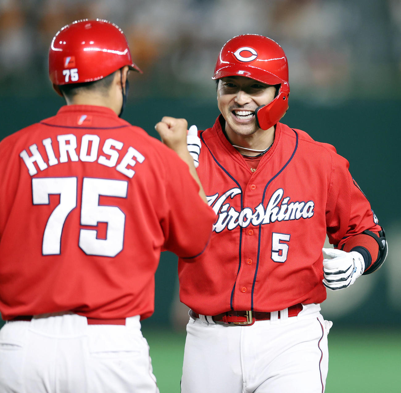 広島長野久義（2021年4月25日撮影）