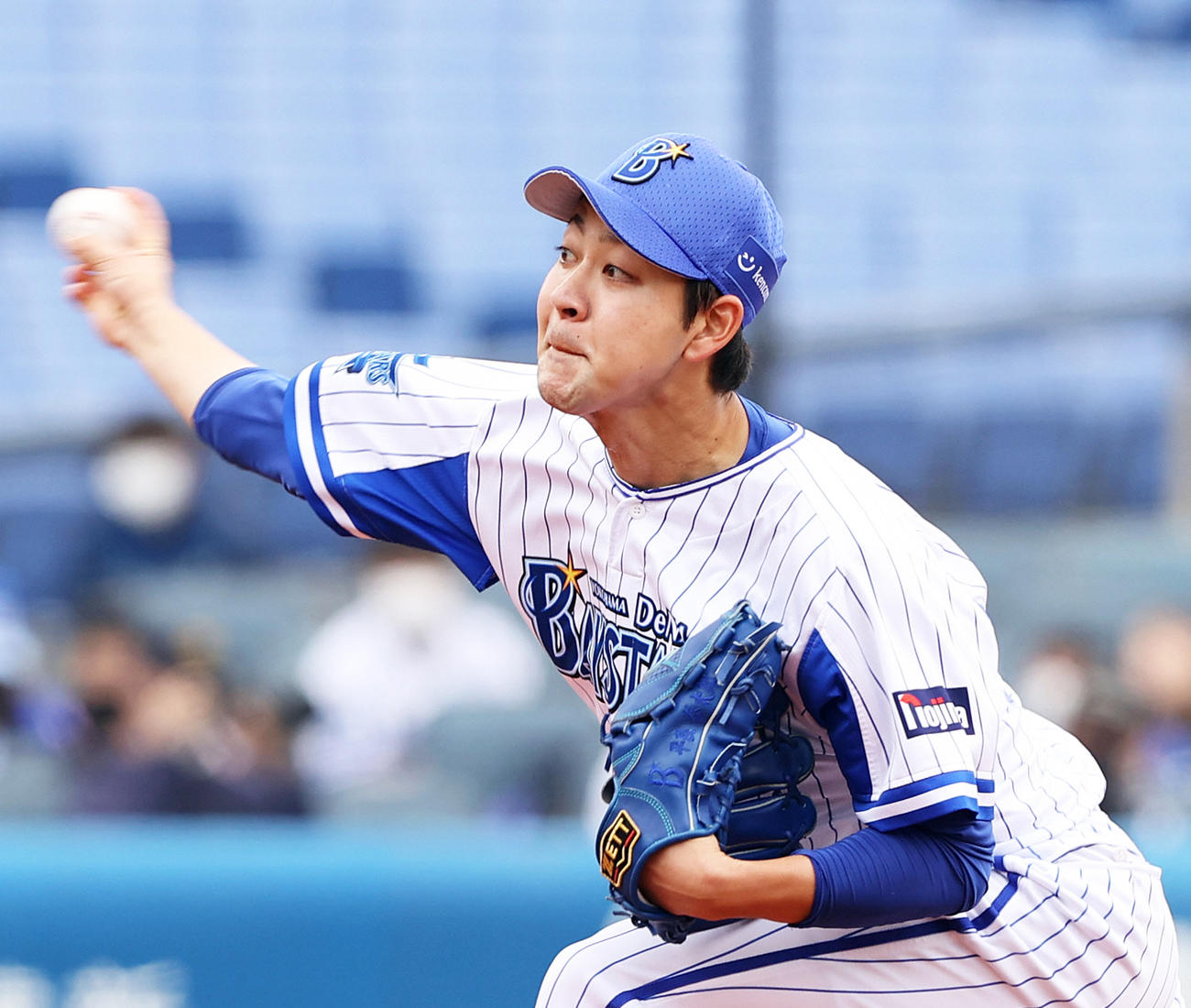 DeNA平良拳太郎（2021年3月20日撮影）