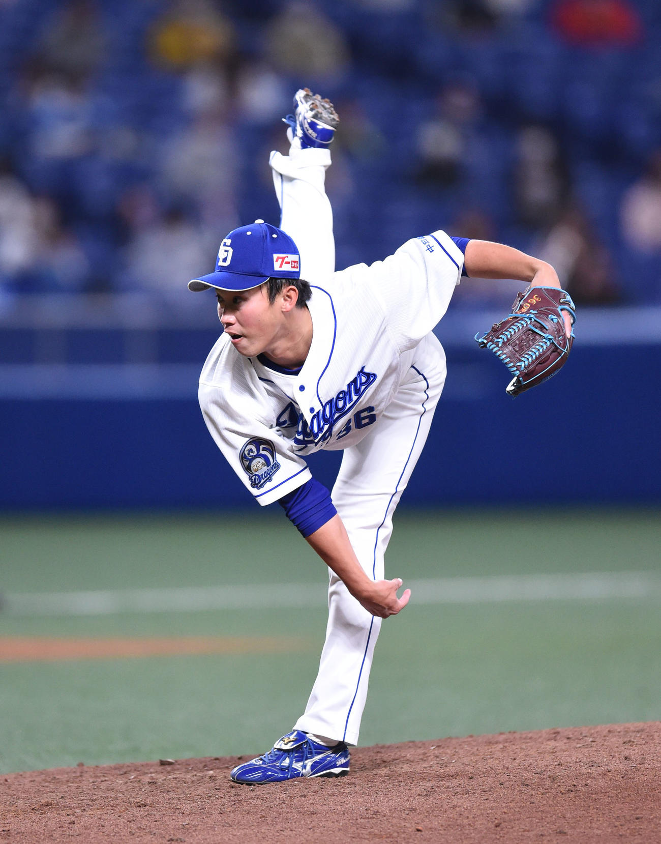 中日岡野祐一郎（21年3月7日撮影）