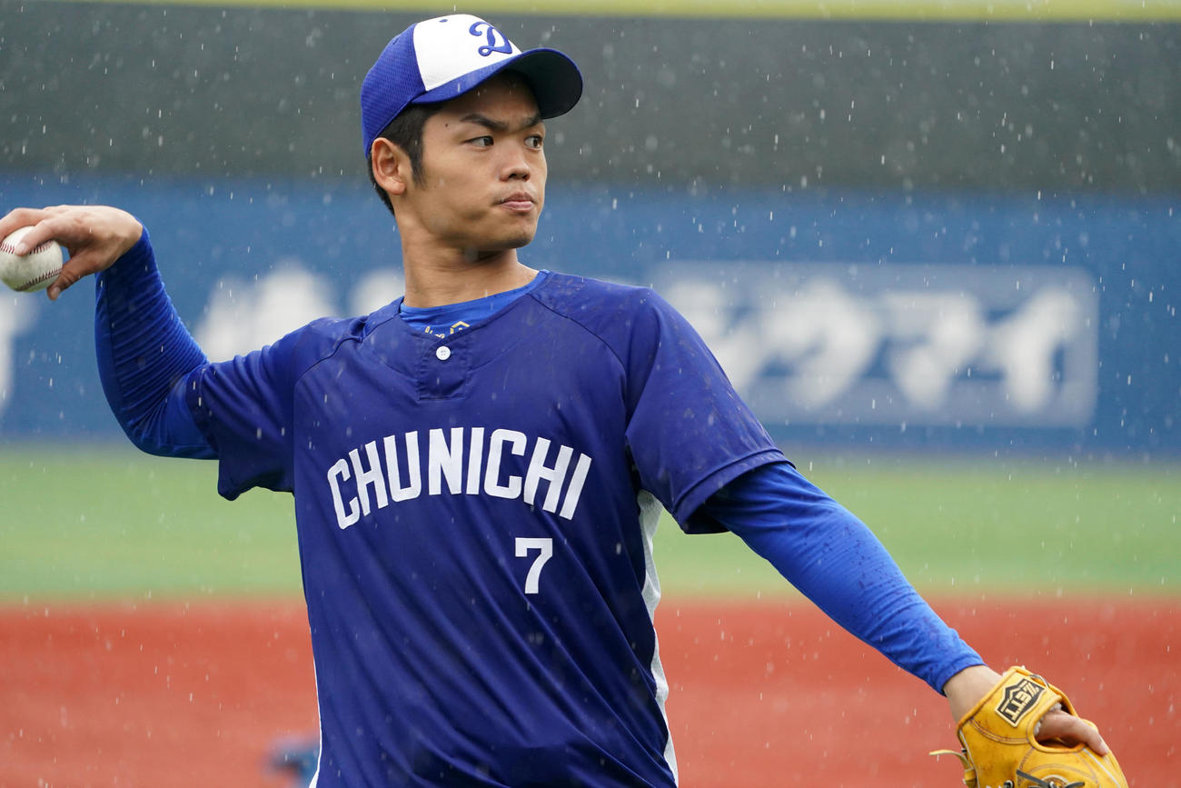 中日根尾昂（2021年5月19日撮影）