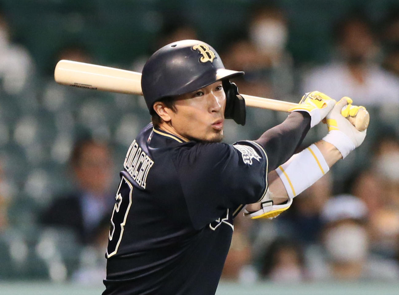 オリックス安達（2021年6月2日撮影）