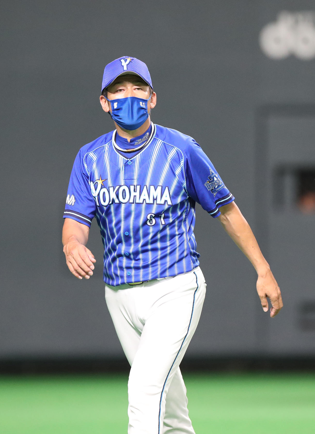 DeNA三浦大輔監督（2021年6月12日撮影）