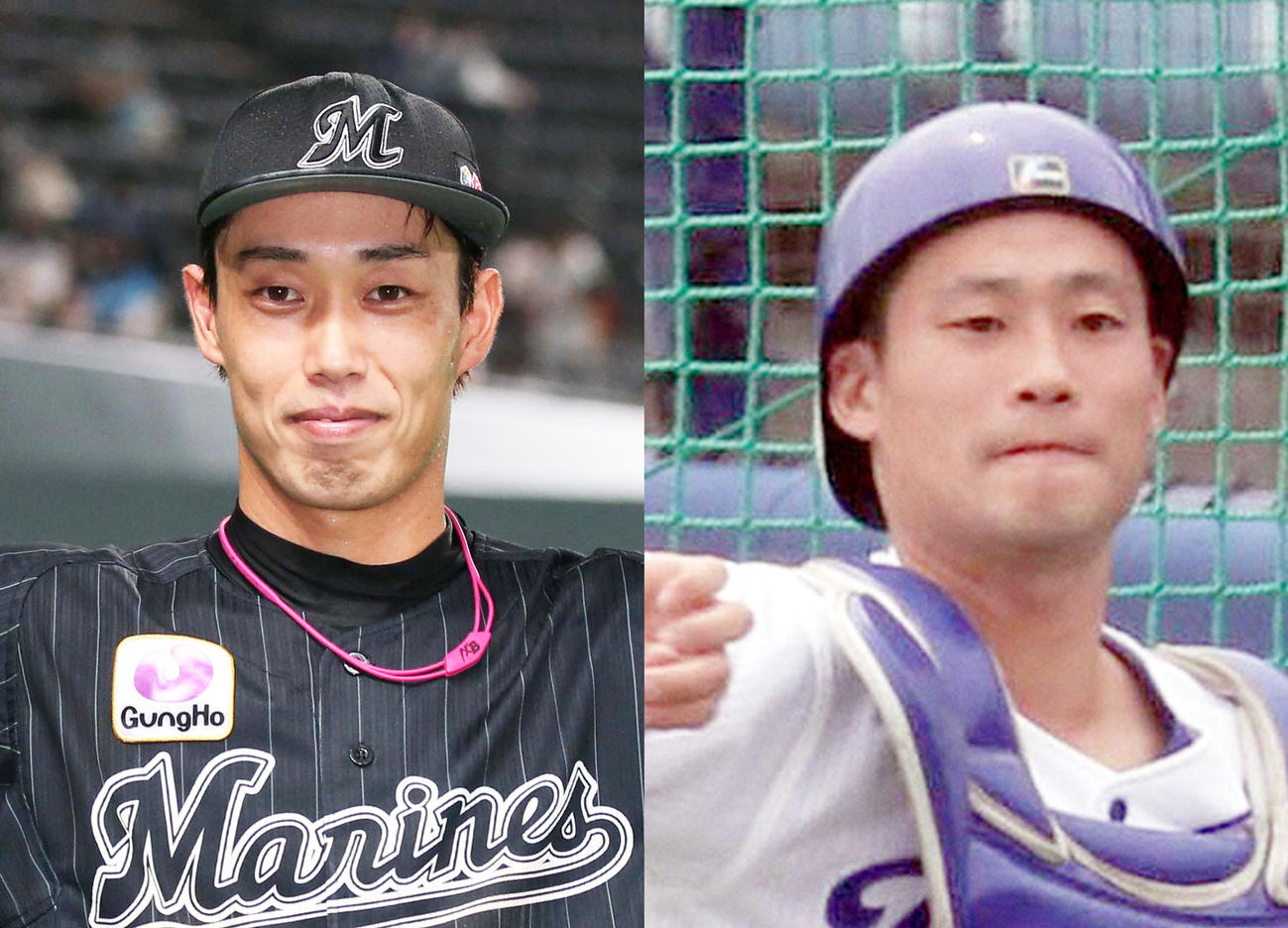 ロッテ加藤翔平と中日加藤匠馬