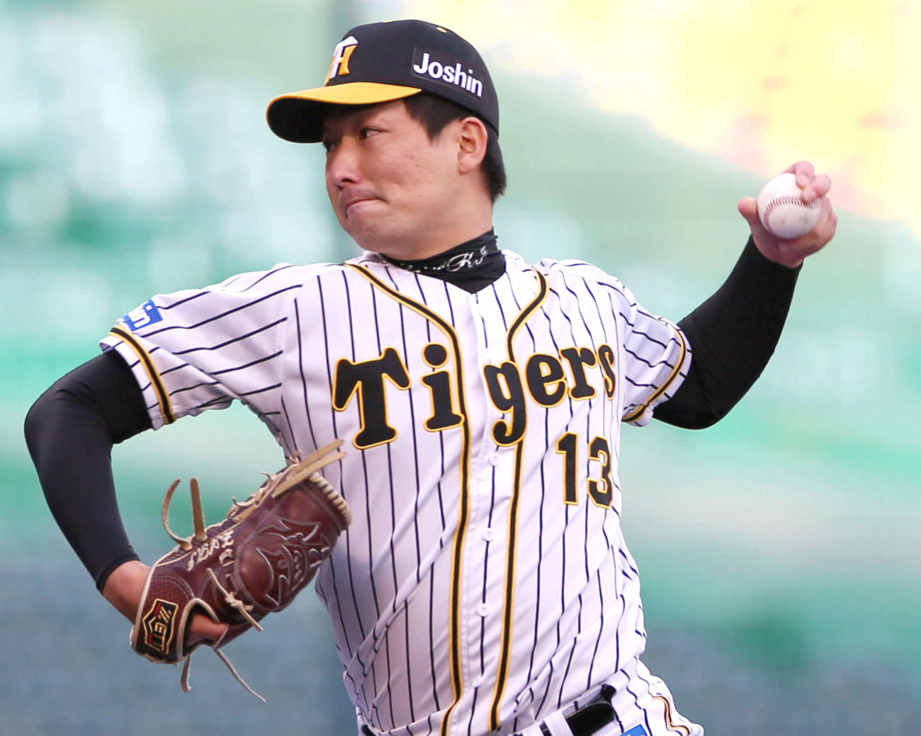 阪神岩崎優（2021年5月2日撮影）