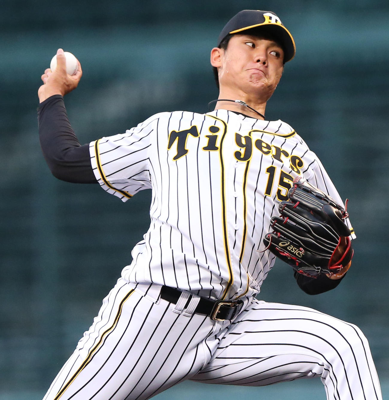 阪神西純矢（2021年6月13日撮影）