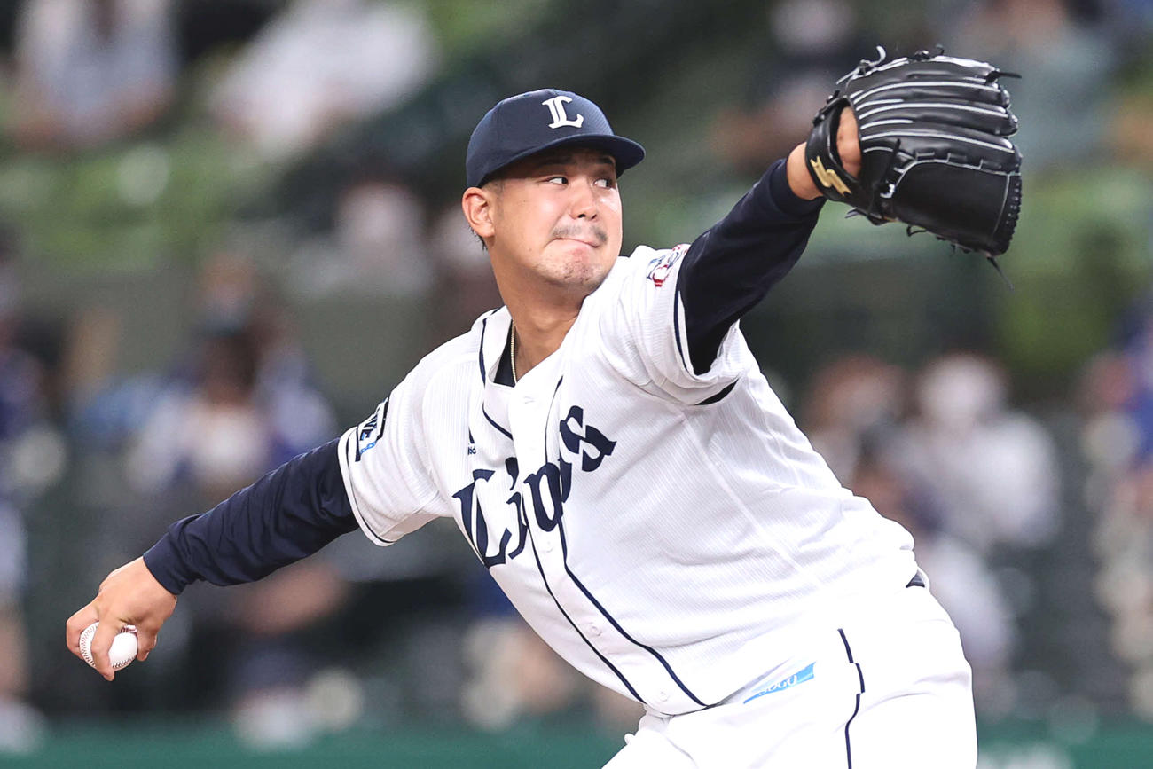 西武高橋光成（2021年6月11日撮影）