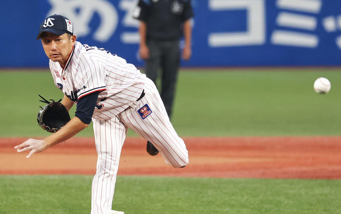 石川雅規（2021年6月4日撮影）