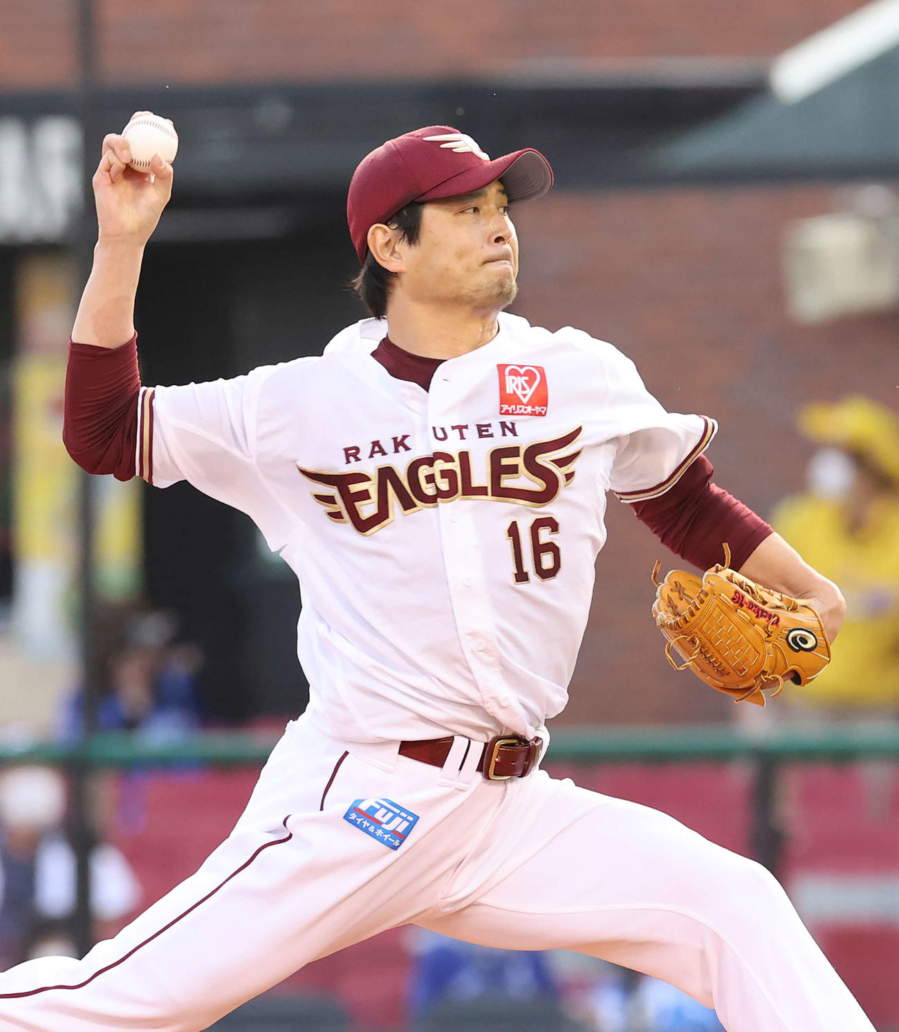 楽天涌井秀章（2021年5月28日撮影）