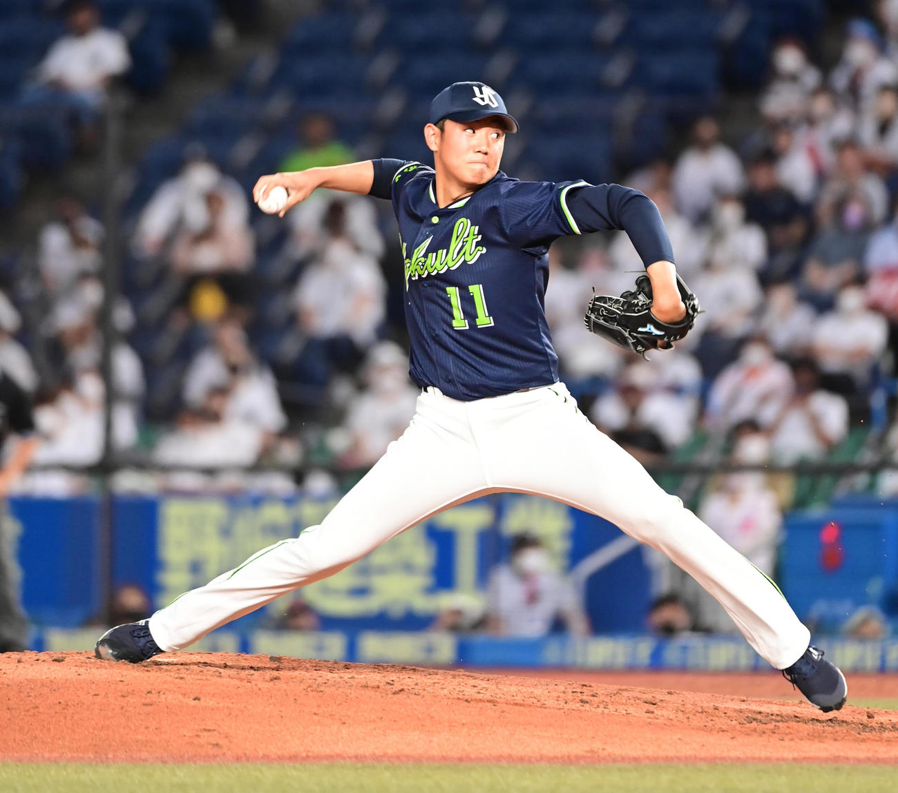 ヤクルト奥川恭伸（2021年6月8日撮影）