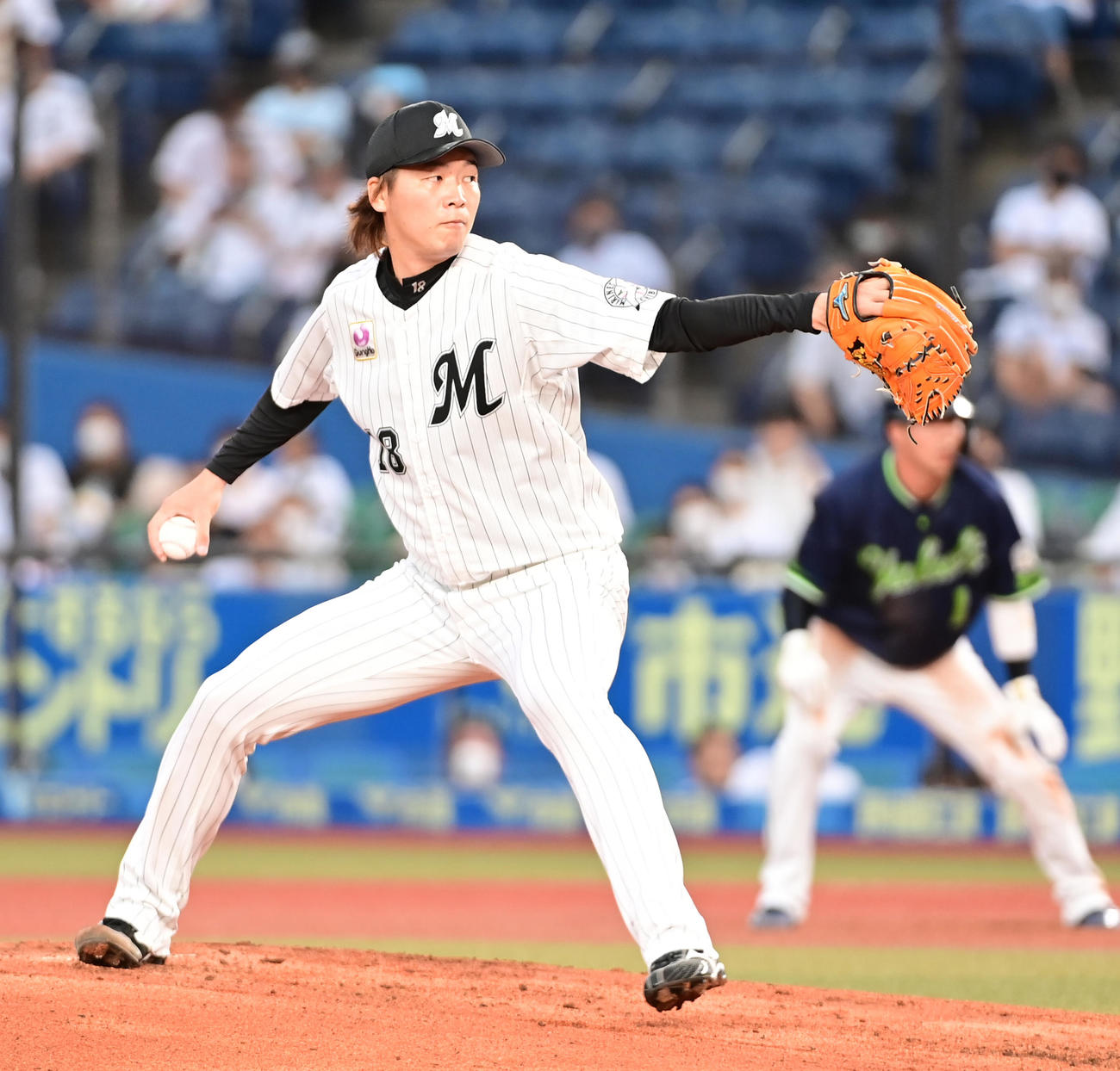 ロッテ二木康太（2021年6月8日撮影）