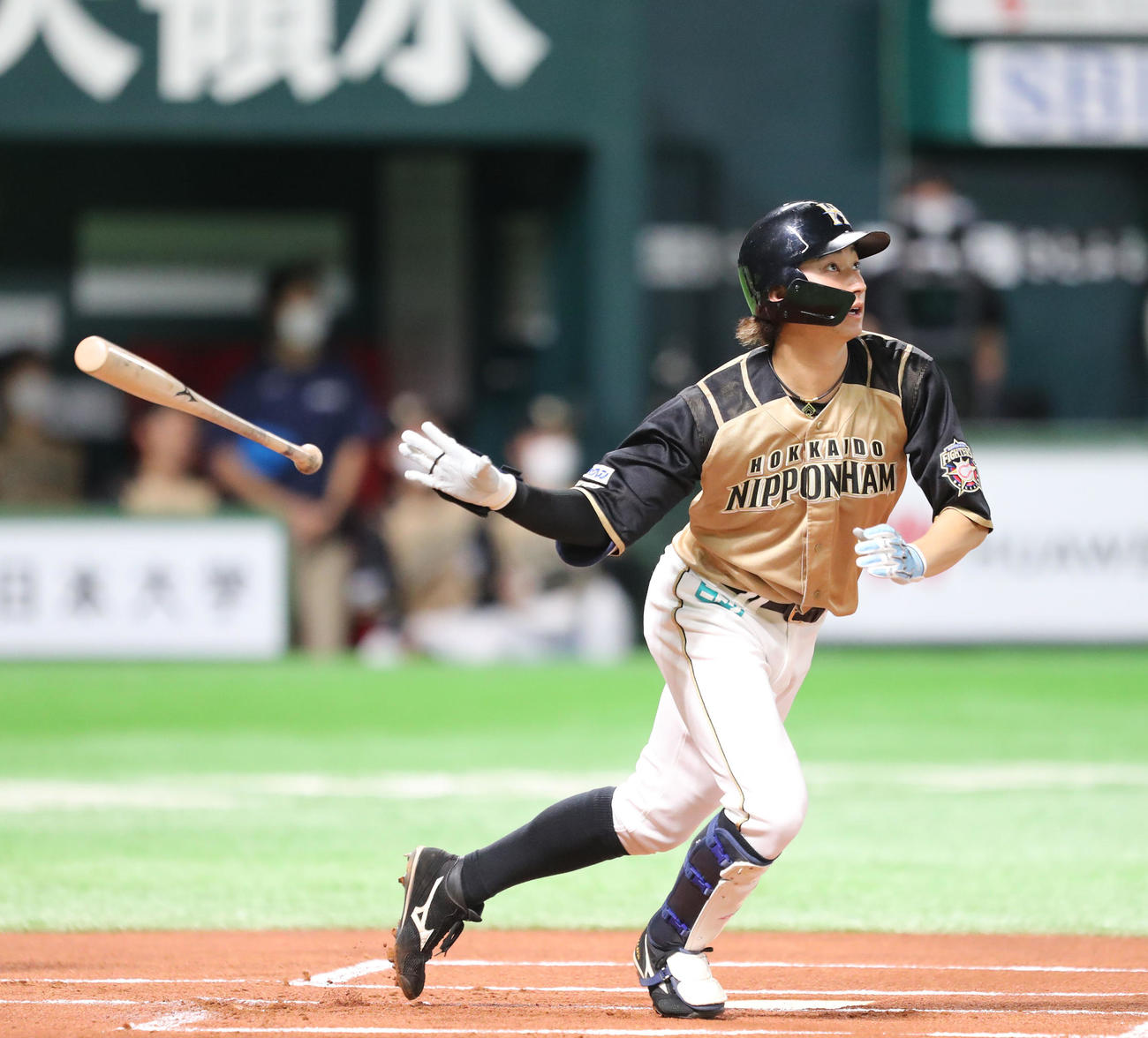 日本ハム浅間大基（2021年6月20日撮影）