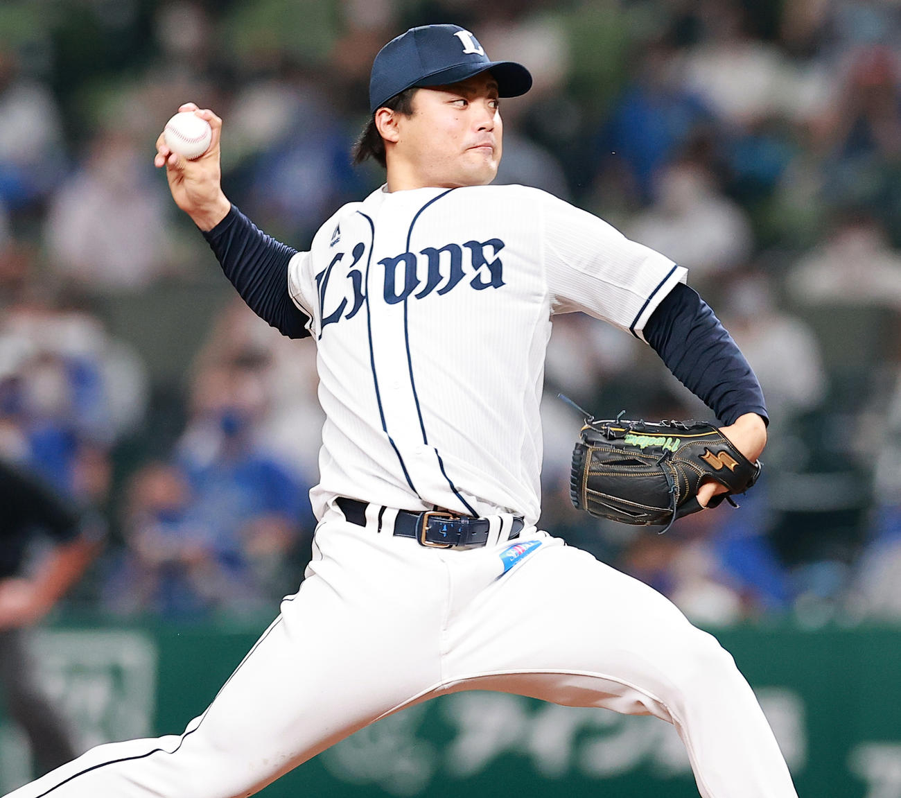 西武松本航（2021年6月8日撮影）