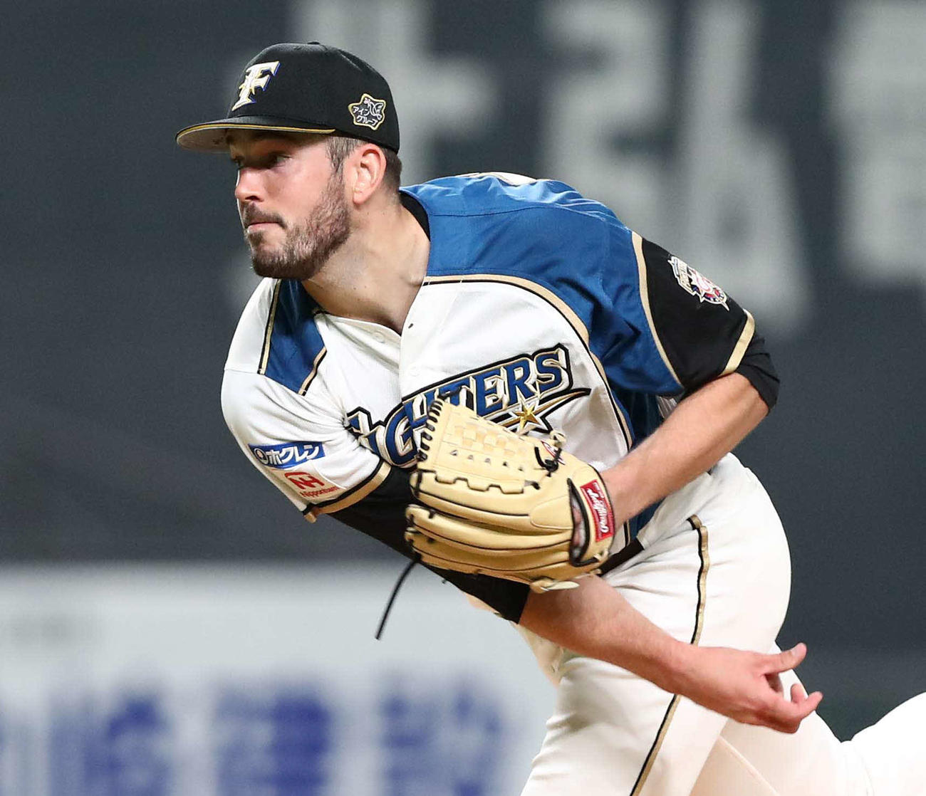 日本ハム・バーヘイゲン（2021年5月29日撮影）