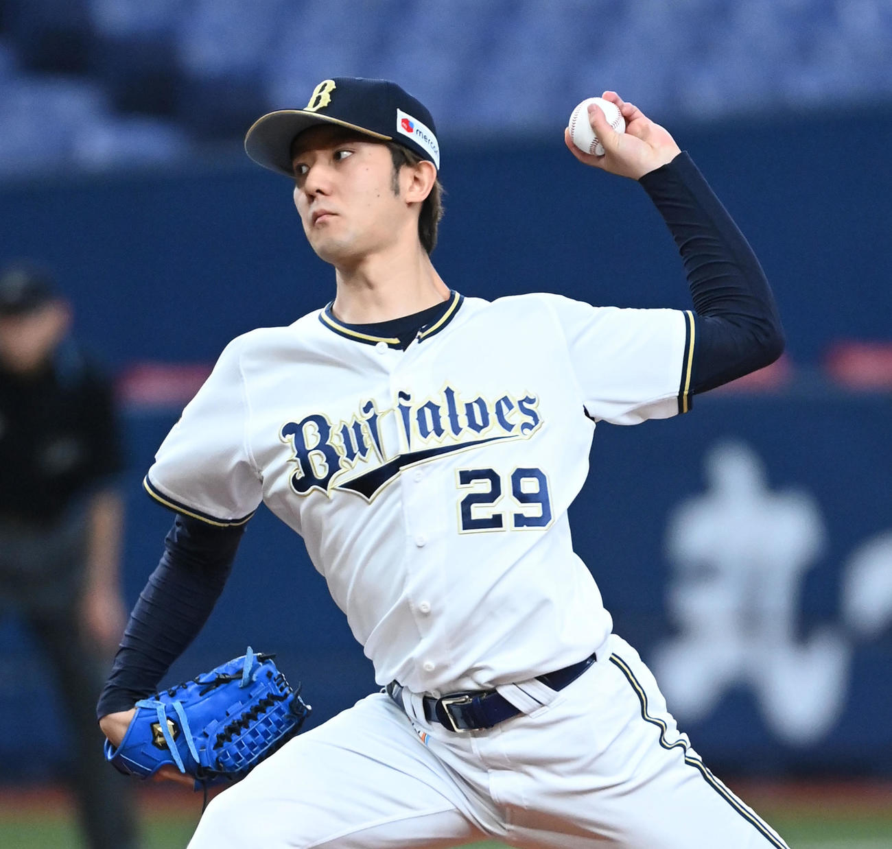 オリックス田嶋大樹（2021年6月12日撮影）